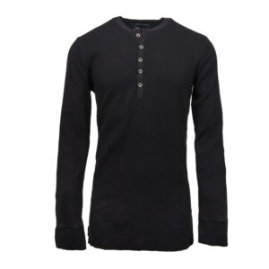 Silas Black Thermal Henley