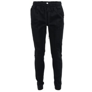 Venus Black Denim Jogger