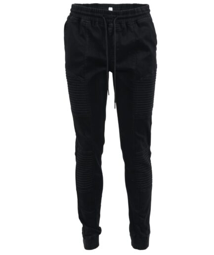 Venus Black Denim Jogger