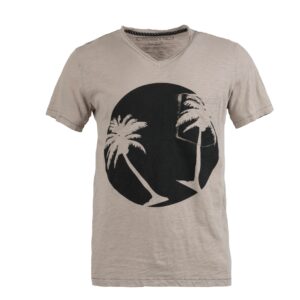Orlanda Taupe Graphic Tee