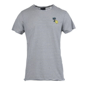 Glendale Navy Scoop Neck Tee