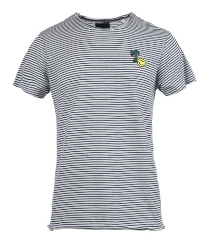 Glendale Navy Scoop Neck Tee