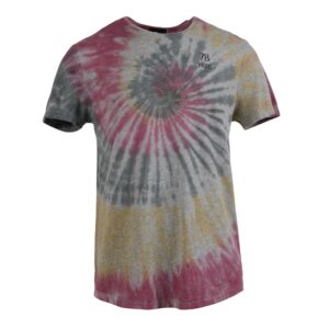 Clyde Burgundy Tie-Dyed Tee
