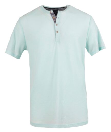 Muralla Mint Short Sleeve Henley