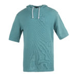 Surf Mint Short Sleeve Pull Over Hoodie