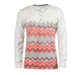 Einstein Rust Long Sleeve Henley