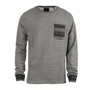 Helena Light Grey Long Sleeve Shirt