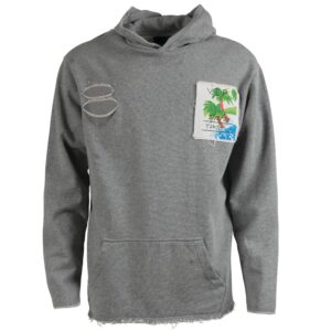 West Oversized Grey Hoodie