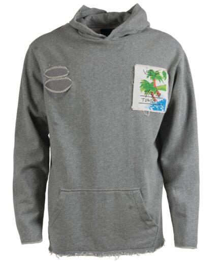 West Oversized Grey Hoodie