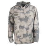 West Oversized Bleached Grey Hoodie