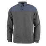 Sever Blue Chambray Pullover Buttondown