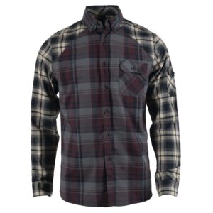 Riley Burgundy Long Sleeve Buttondown