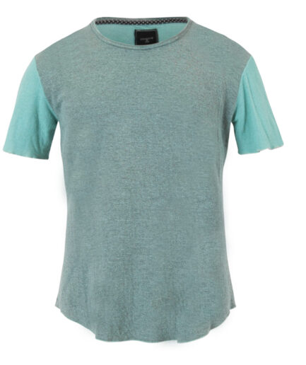 Atlantic Mint Scroop Neck Tee