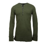Silas Olive Thermal Henley