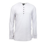 Silas Optic White Thermal Henley